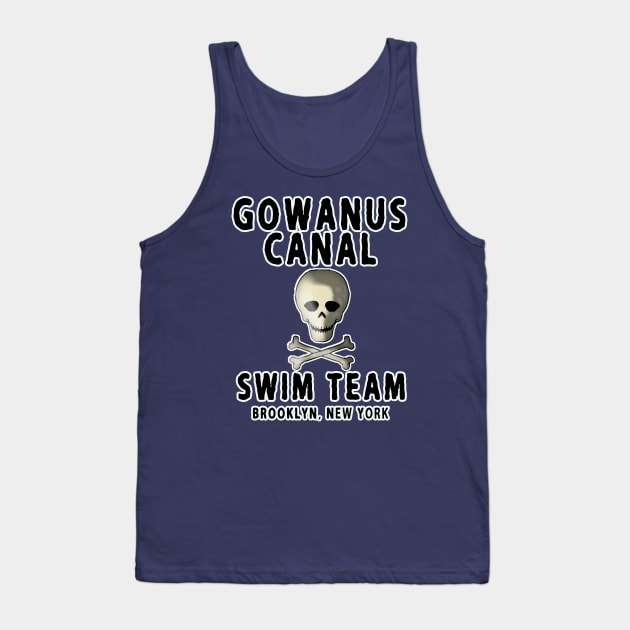 GOWANUS CANAL SWIM TEAM BROOKLYN, NEW YORK Tank Top by WinstonsSpaceJunk